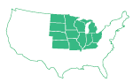 Midwest Region of USA